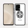 כיסוי בעיצוב אישי עם השם שלך לדגם - Motorola moto X70 Air בעיצוב כבאי - תגית