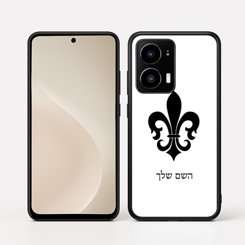 כיסוי בעיצוב אישי עם השם שלך לדגם - Motorola moto X70 Air בעיצוב פרחי פרחים - צרפת