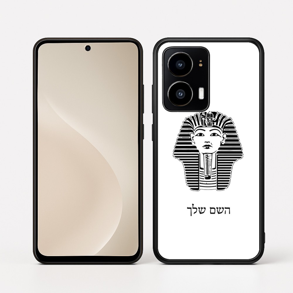 כיסוי בעיצוב אישי עם השם שלך לדגם - Motorola moto X70 Air בעיצוב פרעה - תות ענח' אמון מצרי