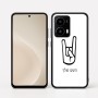 כיסוי בעיצוב אישי עם השם שלך לדגם - Motorola moto X70 Air בעיצוב יד סלע