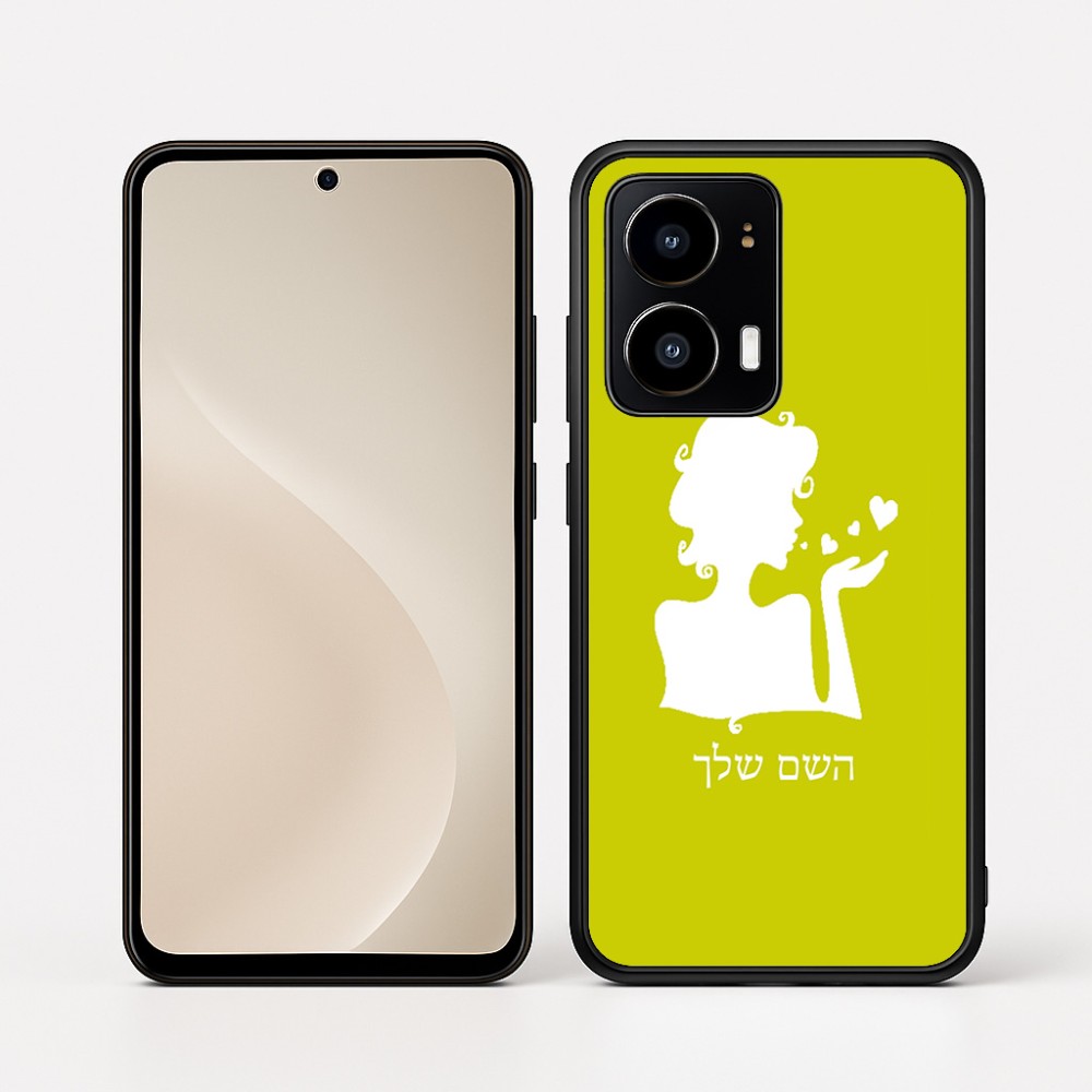 כיסוי בעיצוב אישי עם השם שלך לדגם - Motorola moto X70 Air בעיצוב אהבת נשים
