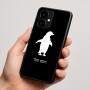 כיסוי בעיצוב אישי עם השם שלך לדגם - Motorola moto X70 Air בעיצוב פינגווין