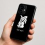 כיסוי בעיצוב אישי עם השם שלך לדגם - Motorola moto X70 Air בעיצוב ארנב מחזיק גזר