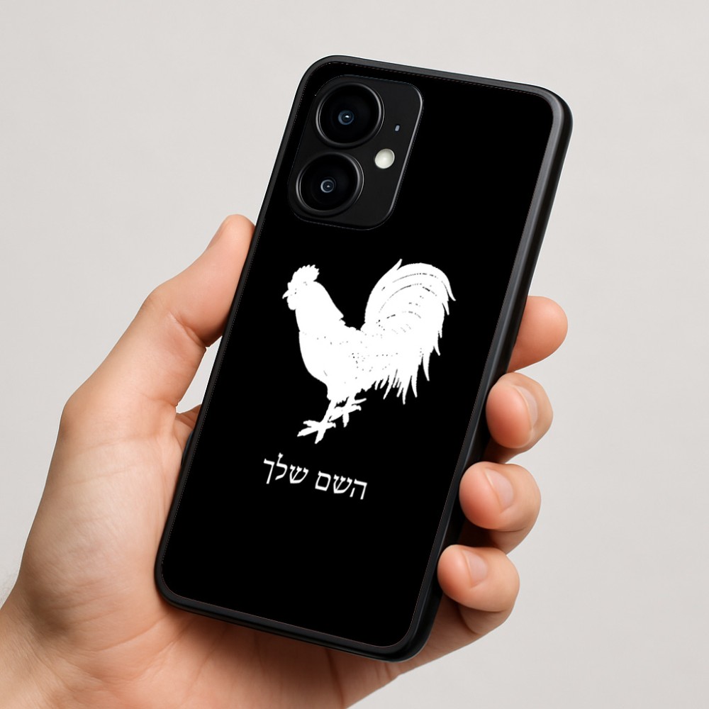 כיסוי בעיצוב אישי עם השם שלך לדגם - Motorola moto X70 Air בעיצוב תרנגול