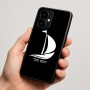 כיסוי בעיצוב אישי עם השם שלך לדגם - Motorola moto X70 Air בעיצוב סירה
