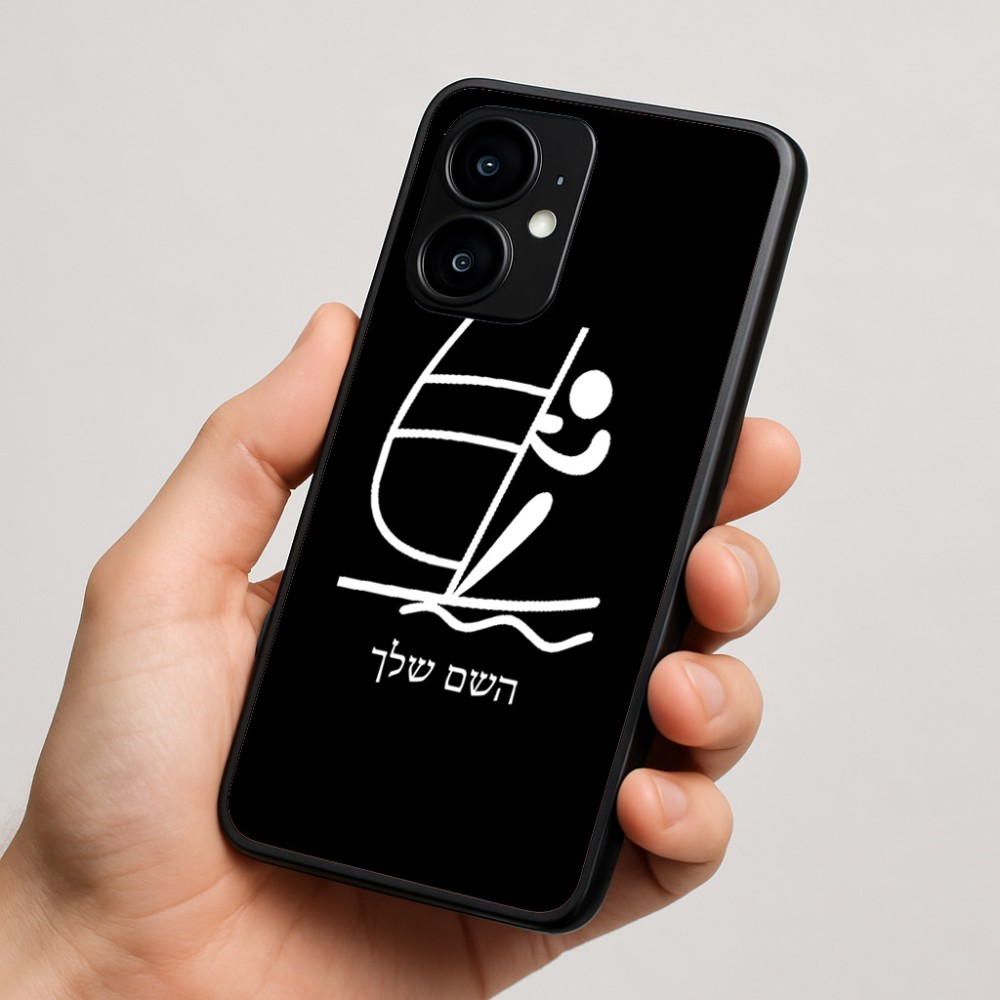 כיסוי בעיצוב אישי עם השם שלך לדגם - Motorola moto X70 Air בעיצוב שייט אולימפי