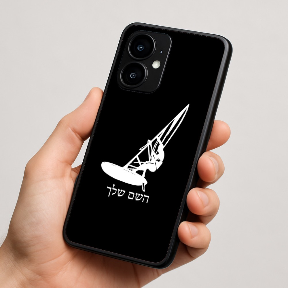 כיסוי בעיצוב אישי עם השם שלך לדגם - Motorola moto X70 Air בעיצוב לגלוש - גלישה - שייט