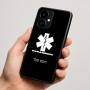 כיסוי בעיצוב אישי עם השם שלך לדגם - Motorola moto X70 Air בעיצוב חובש