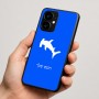 כיסוי בעיצוב אישי עם השם שלך לדגם - Motorola moto X70 Air בעיצוב כריש ראש פטיש