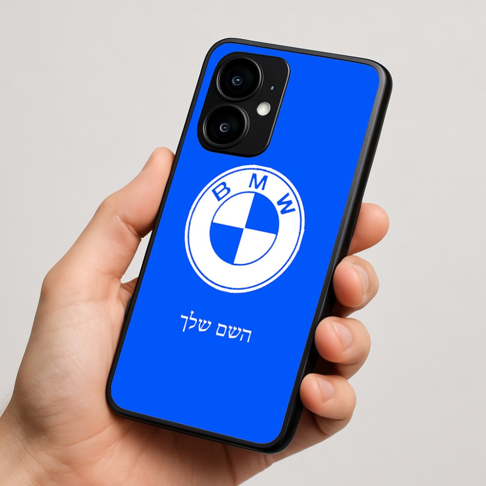 כיסוי בעיצוב אישי עם השם שלך לדגם - Motorola moto X70 Air בעיצוב ב.מ.וו