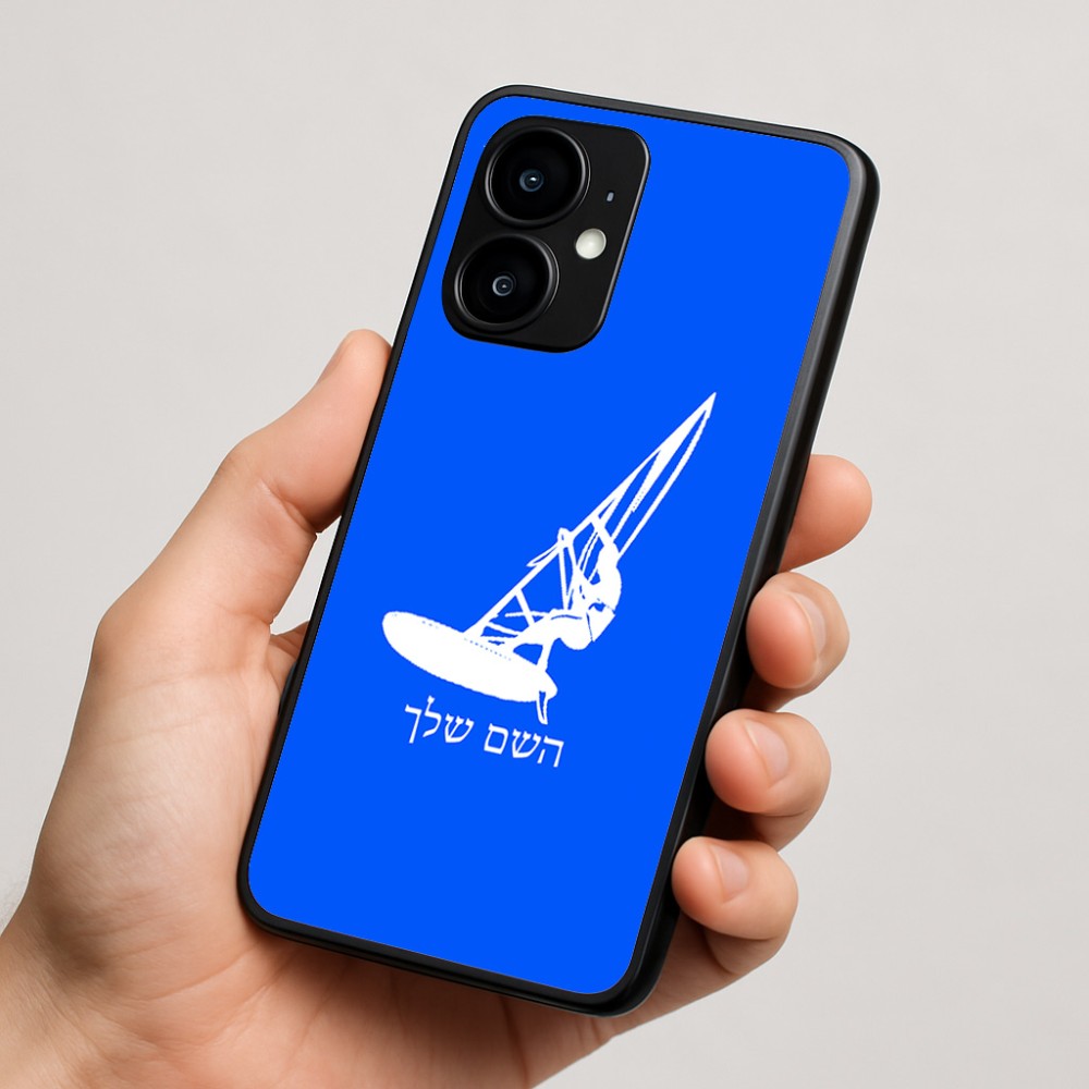 כיסוי בעיצוב אישי עם השם שלך לדגם - Motorola moto X70 Air בעיצוב לגלוש - גלישה - שייט
