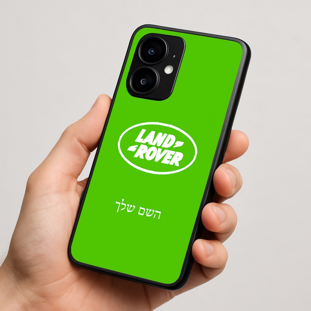 כיסוי בעיצוב אישי עם השם שלך לדגם - Motorola moto X70 Air בעיצוב לנד רובר