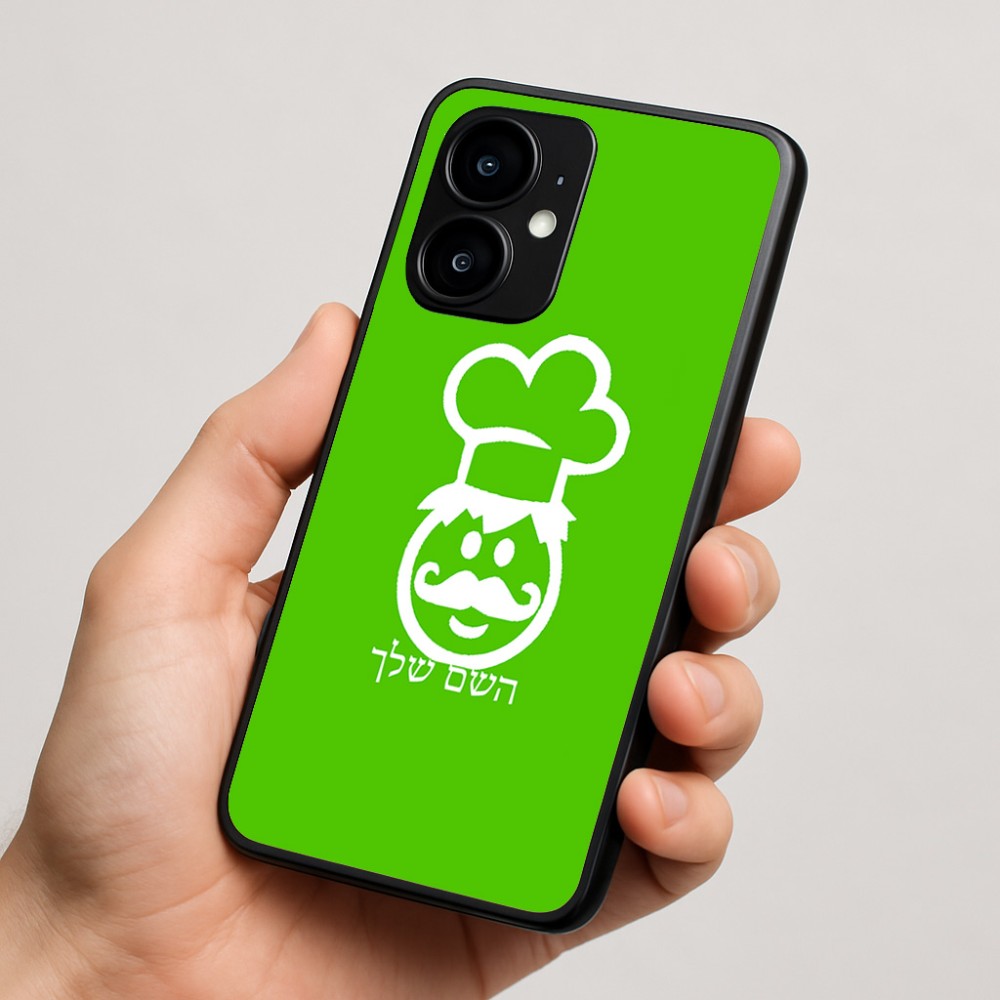 כיסוי בעיצוב אישי עם השם שלך לדגם - Motorola moto X70 Air בעיצוב שף