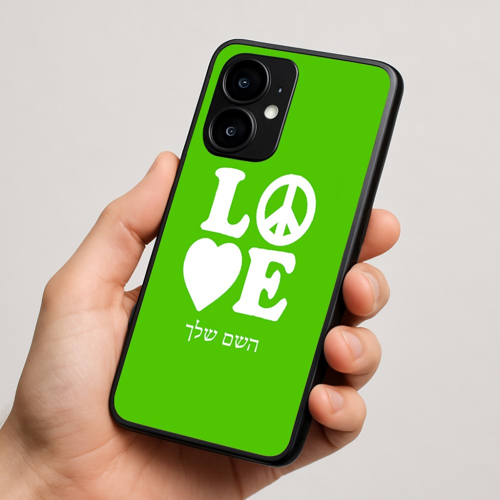 כיסוי בעיצוב אישי עם השם שלך לדגם - Motorola moto X70 Air בעיצוב אהבה