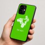כיסוי בעיצוב אישי עם השם שלך לדגם - Motorola moto X70 Air בעיצוב רוכב טרקטורונים