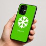 כיסוי בעיצוב אישי עם השם שלך לדגם - Motorola moto X70 Air בעיצוב שלג