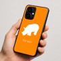 כיסוי בעיצוב אישי עם השם שלך לדגם - Motorola moto X70 Air בעיצוב קרנף