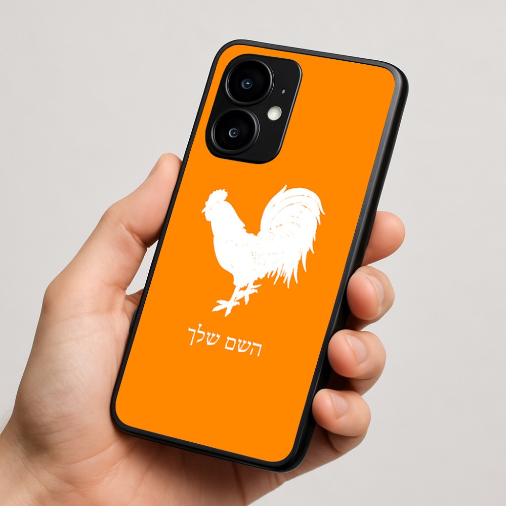 כיסוי בעיצוב אישי עם השם שלך לדגם - Motorola moto X70 Air בעיצוב תרנגול