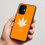 כיסוי בעיצוב אישי עם השם שלך לדגם - Motorola moto X70 Air בעיצוב עלה מריחואנה - גראס