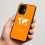 כיסוי בעיצוב אישי עם השם שלך לדגם - Motorola moto X70 Air בעיצוב מפת העולם
