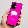 כיסוי בעיצוב אישי עם השם שלך לדגם - Motorola moto X70 Air בעיצוב חזיר