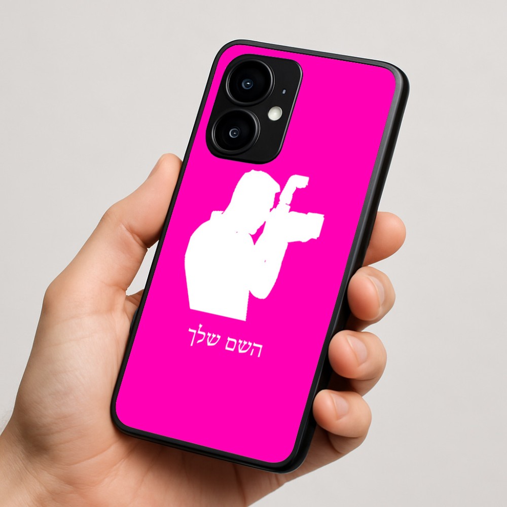 כיסוי בעיצוב אישי עם השם שלך לדגם - Motorola moto X70 Air בעיצוב צלם - גברים