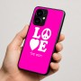 כיסוי בעיצוב אישי עם השם שלך לדגם - Motorola moto X70 Air בעיצוב אהבה