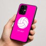 כיסוי בעיצוב אישי עם השם שלך לדגם - Motorola moto X70 Air בעיצוב כדור כדורעף