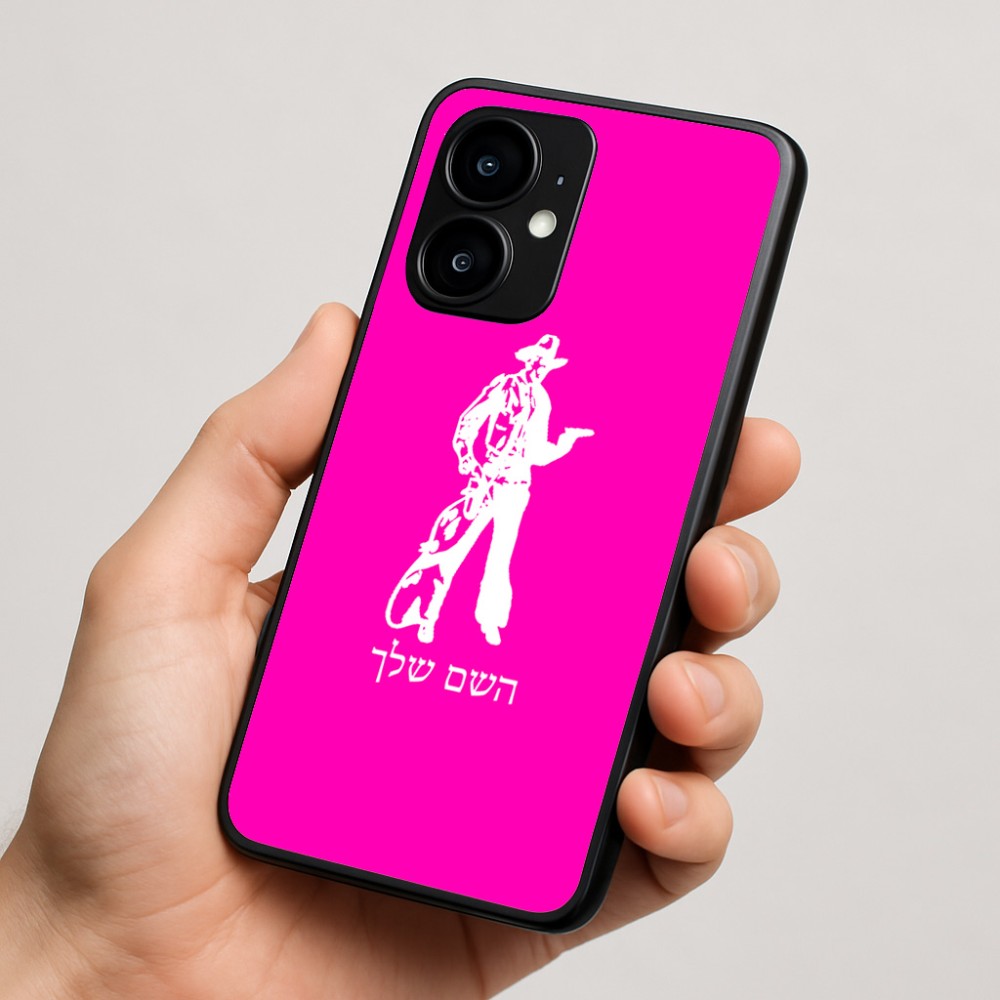 כיסוי בעיצוב אישי עם השם שלך לדגם - Motorola moto X70 Air בעיצוב קאובוי המערב הפרוע