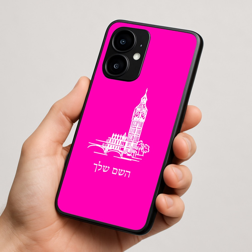 כיסוי בעיצוב אישי עם השם שלך לדגם - Motorola moto X70 Air בעיצוב ביג בן