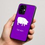 כיסוי בעיצוב אישי עם השם שלך לדגם - Motorola moto X70 Air בעיצוב חזיר