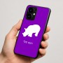 כיסוי בעיצוב אישי עם השם שלך לדגם - Motorola moto X70 Air בעיצוב קרנף