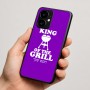 כיסוי בעיצוב אישי עם השם שלך לדגם - Motorola moto X70 Air בעיצוב מלך הגריל