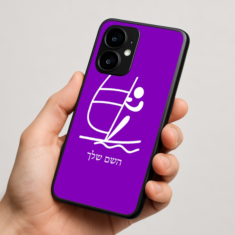 כיסוי בעיצוב אישי עם השם שלך לדגם - Motorola moto X70 Air בעיצוב שייט אולימפי