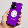 כיסוי בעיצוב אישי עם השם שלך לדגם - Motorola moto X70 Air בעיצוב כדור כדורעף