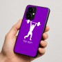 כיסוי בעיצוב אישי עם השם שלך לדגם - Motorola moto X70 Air בעיצוב הרמת משקולות