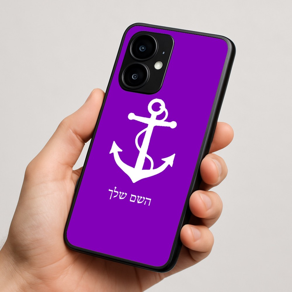 כיסוי בעיצוב אישי עם השם שלך לדגם - Motorola moto X70 Air בעיצוב לעגן