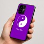 כיסוי בעיצוב אישי עם השם שלך לדגם - Motorola moto X70 Air בעיצוב סמל יינג יאנג