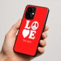כיסוי בעיצוב אישי עם השם שלך לדגם - Motorola moto X70 Air בעיצוב אהבה