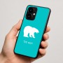 כיסוי בעיצוב אישי עם השם שלך לדגם - Motorola moto X70 Air בעיצוב דוב