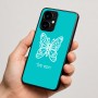 כיסוי בעיצוב אישי עם השם שלך לדגם - Motorola moto X70 Air בעיצוב פרפר