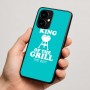 כיסוי בעיצוב אישי עם השם שלך לדגם - Motorola moto X70 Air בעיצוב מלך הגריל