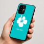 כיסוי בעיצוב אישי עם השם שלך לדגם - Motorola moto X70 Air בעיצוב פרח היביסקוס