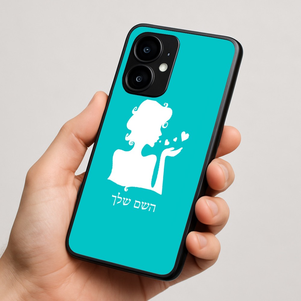כיסוי בעיצוב אישי עם השם שלך לדגם - Motorola moto X70 Air בעיצוב אהבת נשים