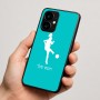 כיסוי בעיצוב אישי עם השם שלך לדגם - Motorola moto X70 Air בעיצוב שחקנית כדורגל - אישה