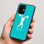 כיסוי בעיצוב אישי עם השם שלך לדגם - Motorola moto X70 Air בעיצוב הרמת משקולות