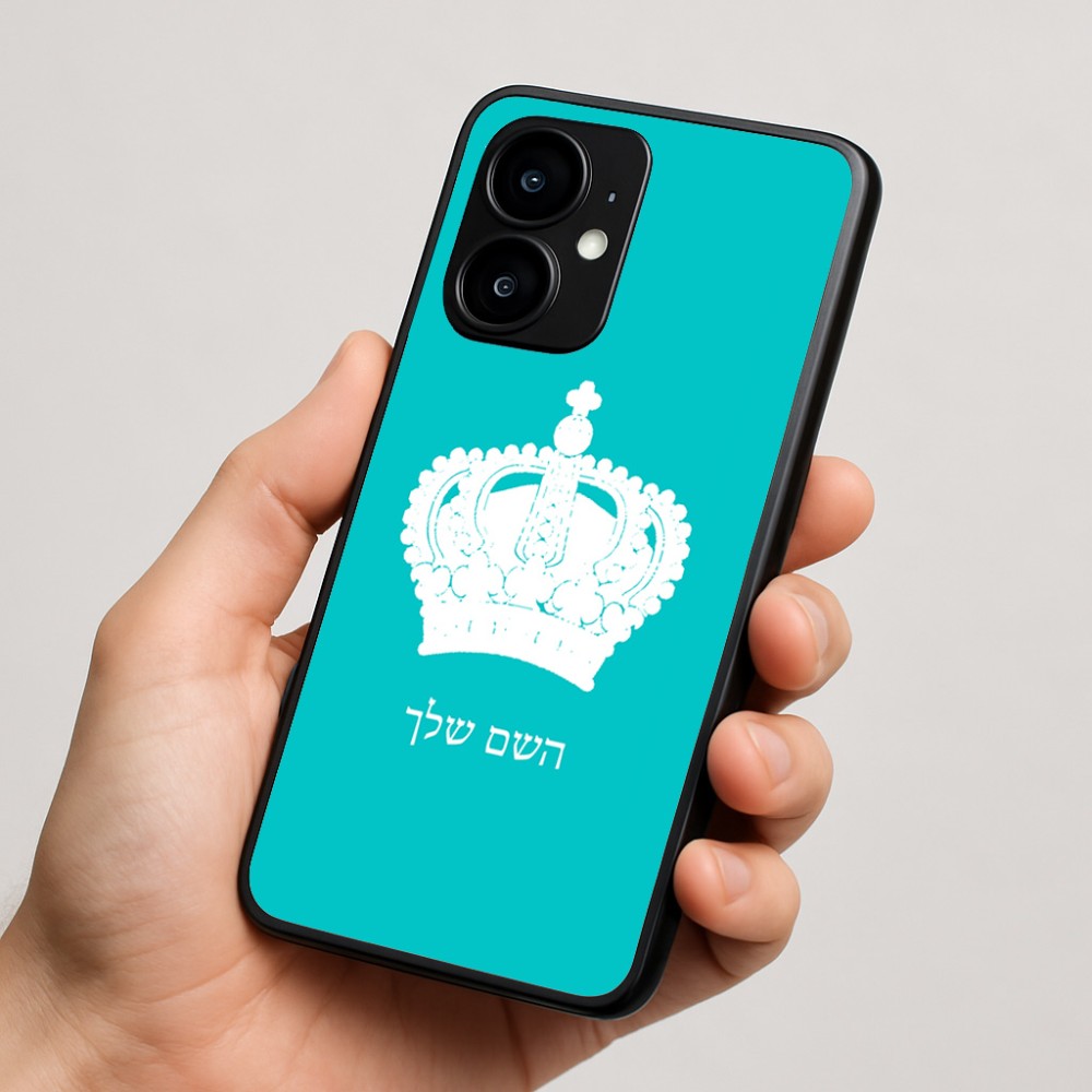 כיסוי בעיצוב אישי עם השם שלך לדגם - Motorola moto X70 Air בעיצוב כתר מלכותי
