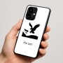 כיסוי בעיצוב אישי עם השם שלך לדגם - Motorola moto X70 Air בעיצוב נשר אמריקאי