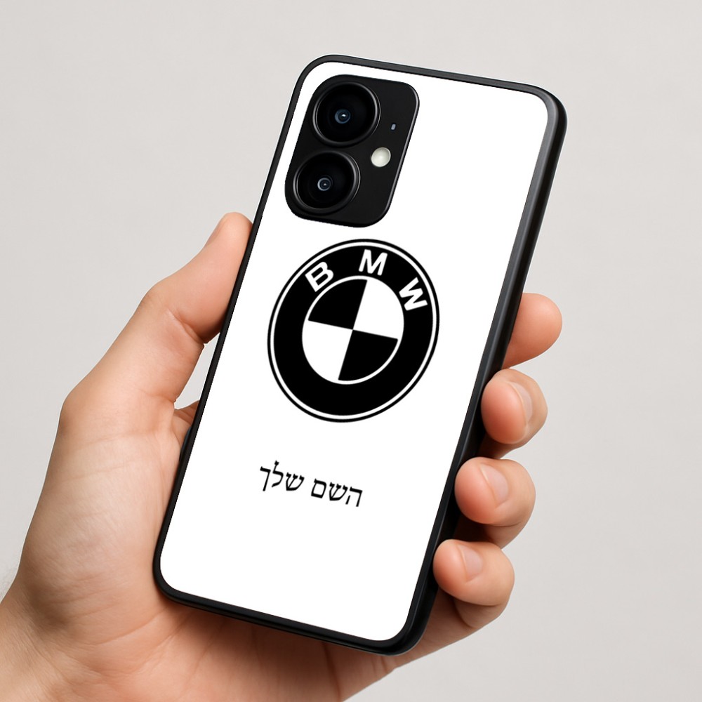 כיסוי בעיצוב אישי עם השם שלך לדגם - Motorola moto X70 Air בעיצוב ב.מ.וו