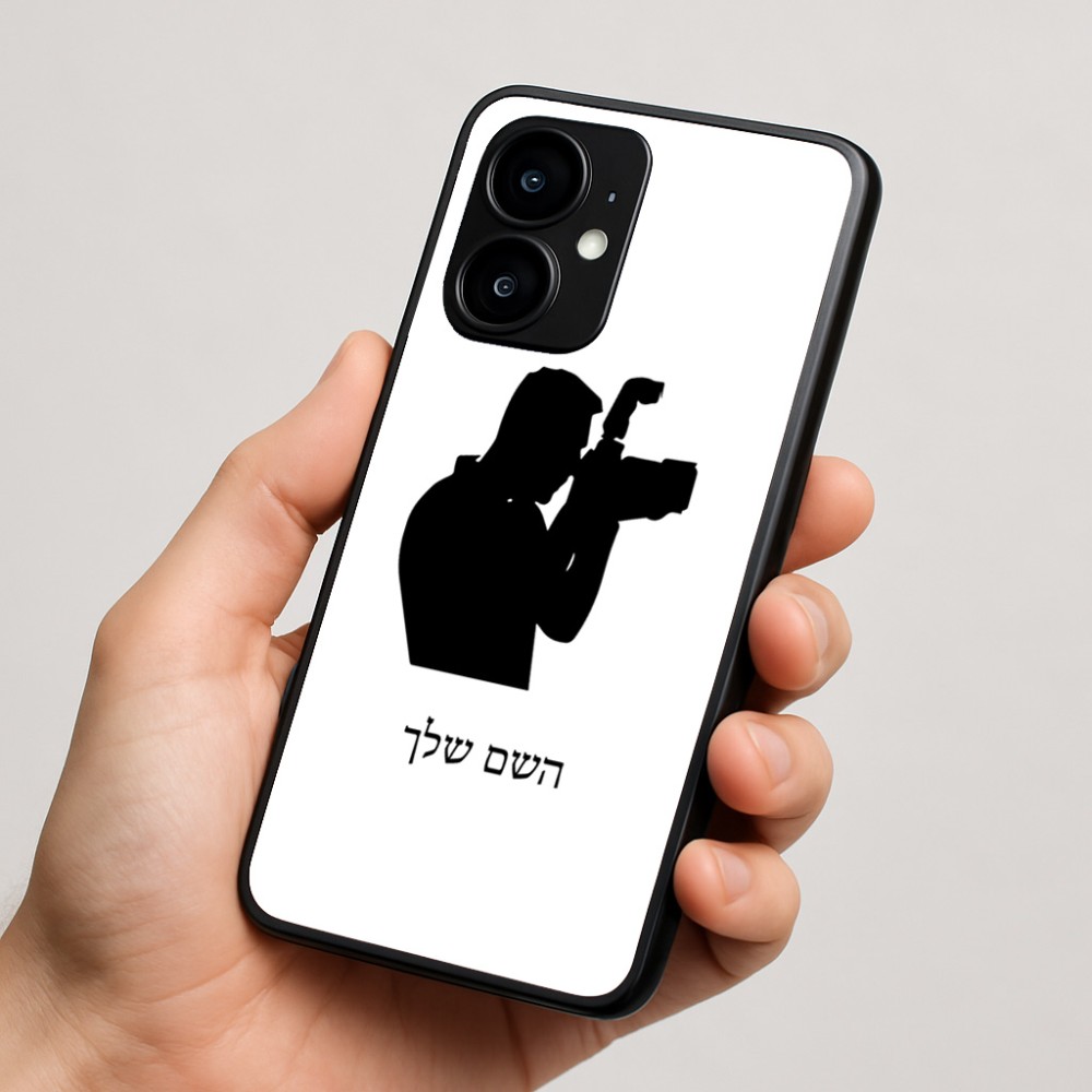 כיסוי בעיצוב אישי עם השם שלך לדגם - Motorola moto X70 Air בעיצוב צלם - גברים